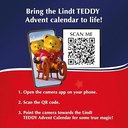 Lindt Teddy Bear Advent Calendar 250 gm