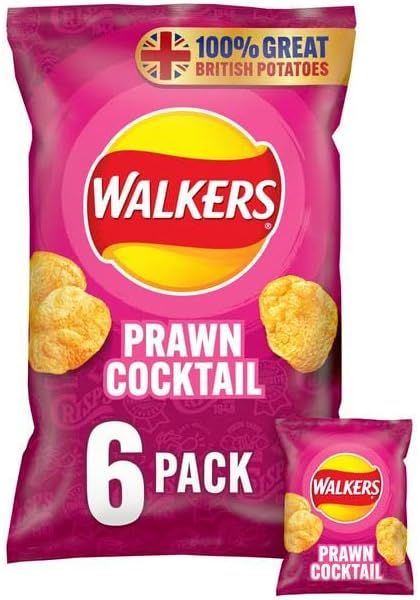 Walkers Prawn Cocktail 6 Pack